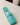 Personalisable Travel Watch Pouch – Turquoise from Rapport London with a stylish clock inside.