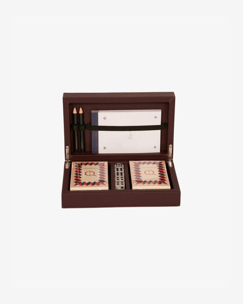 Leather Card Box – Orange