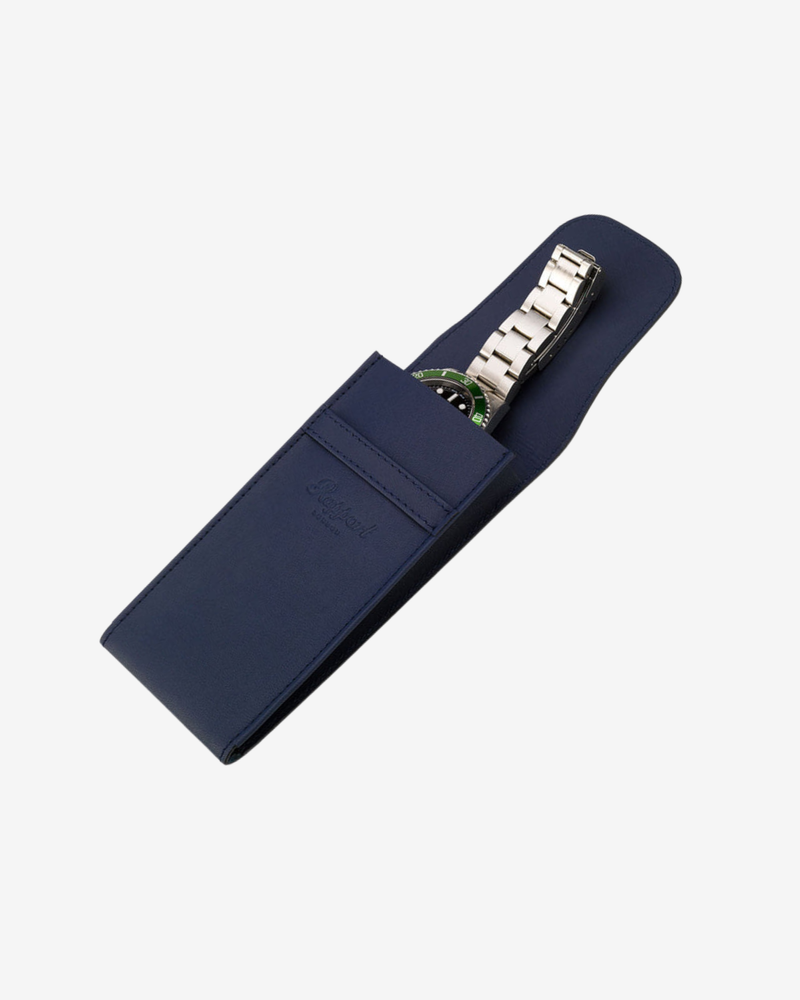 Personalised Travel Watch Pouch – Navy