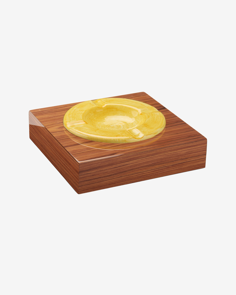 Handmade Roma Wood Ashtray