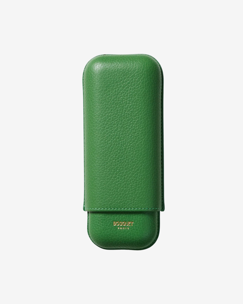 Personalised Two Cigar Case – Green