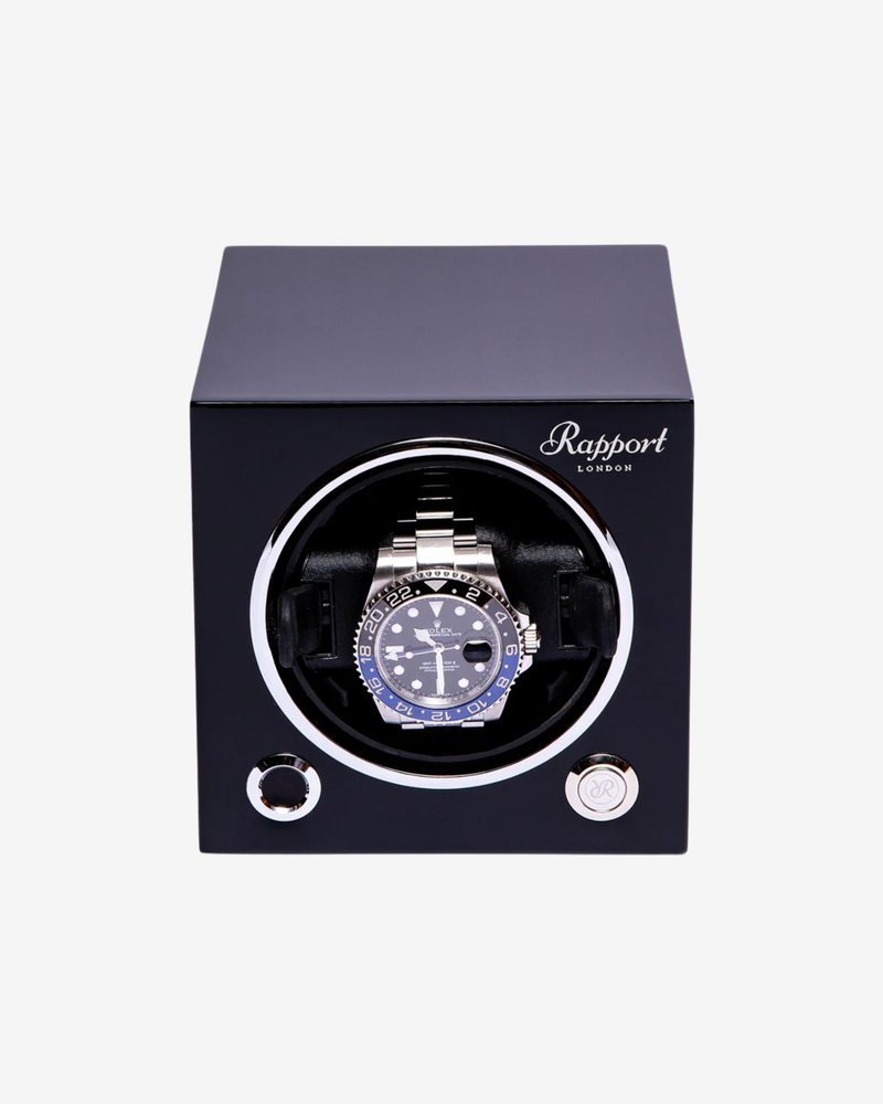 Single Watch Winder EVO – Black