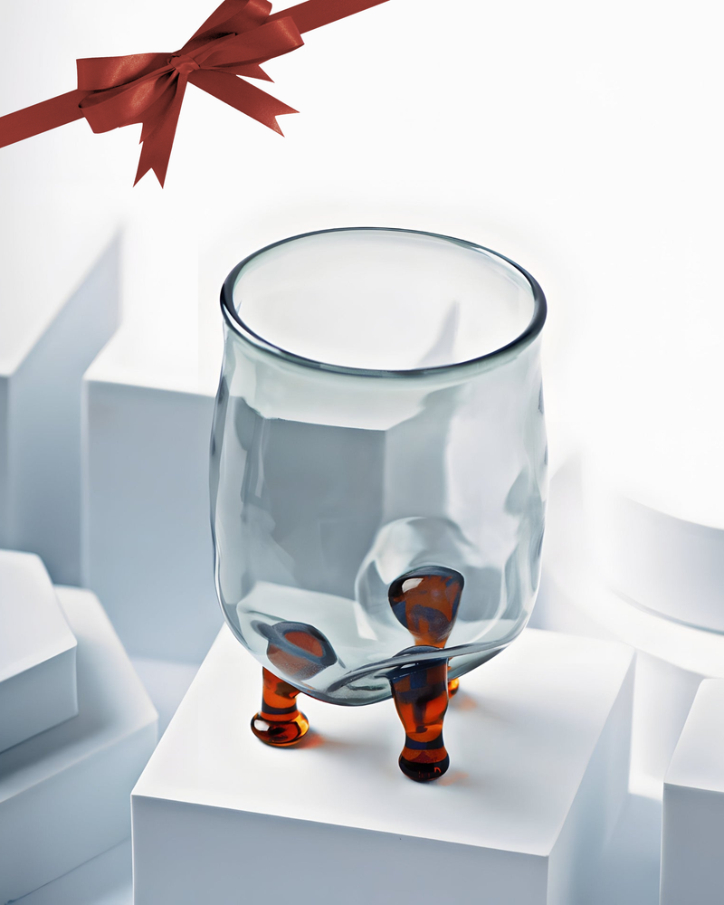 Mouthblown Eye Candy Glass