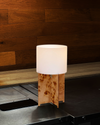 Lumix Table Lamp – Poplar Burl