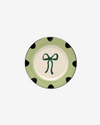 Plato de Postre Lazo – Verde