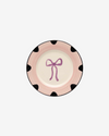 Plato de Postre Lazo – Rosa
