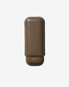 Personalised Two Cigar Case – Grey
