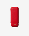 Personalised Two Cigar Case – Red