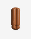 Personalised Round Two Cigar Case – Brown