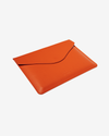 Leather Laptop Case – Orange