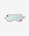 Little Heart Silk Sleeping Eye Mask – Light Blue