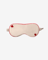 Little Heart Silk Sleeping Eye Mask – Pink