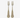 Vintage Silver Fork – Set of 2 – Mr & Mrs