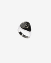 Oval Monogram Signet Ring